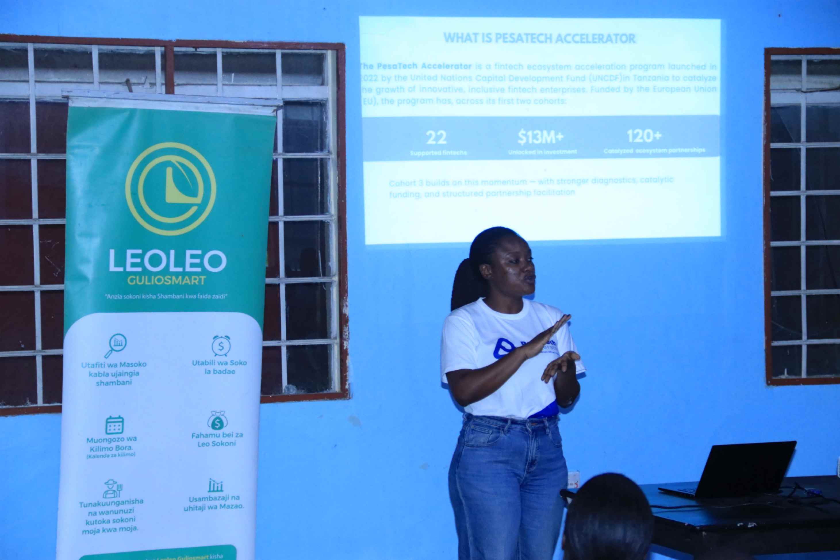 Impact slides showing 13 million dollars unlocked