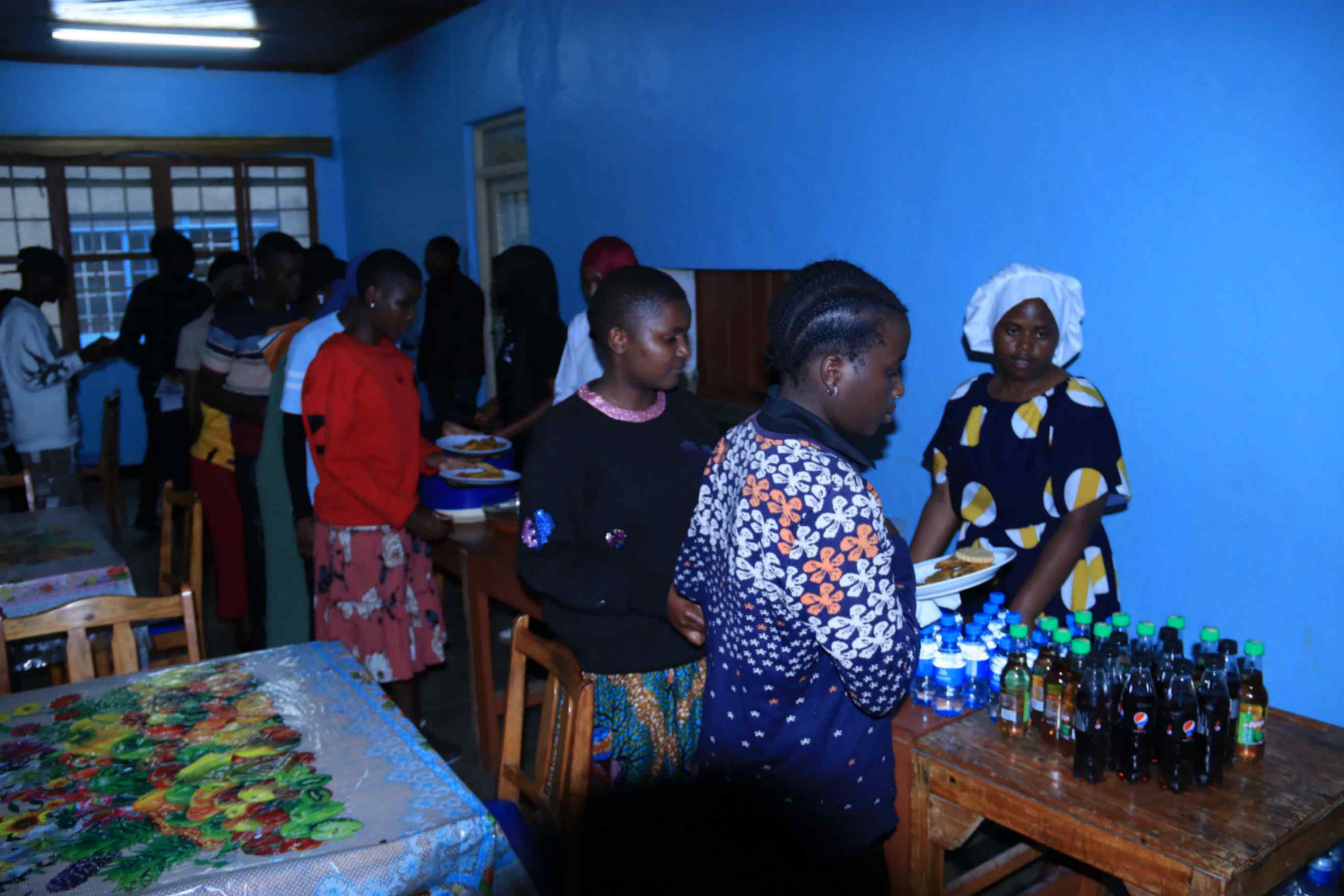 Hospitality and drinks area